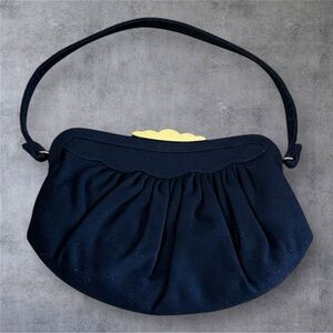 Vintage Navy Evening Bag